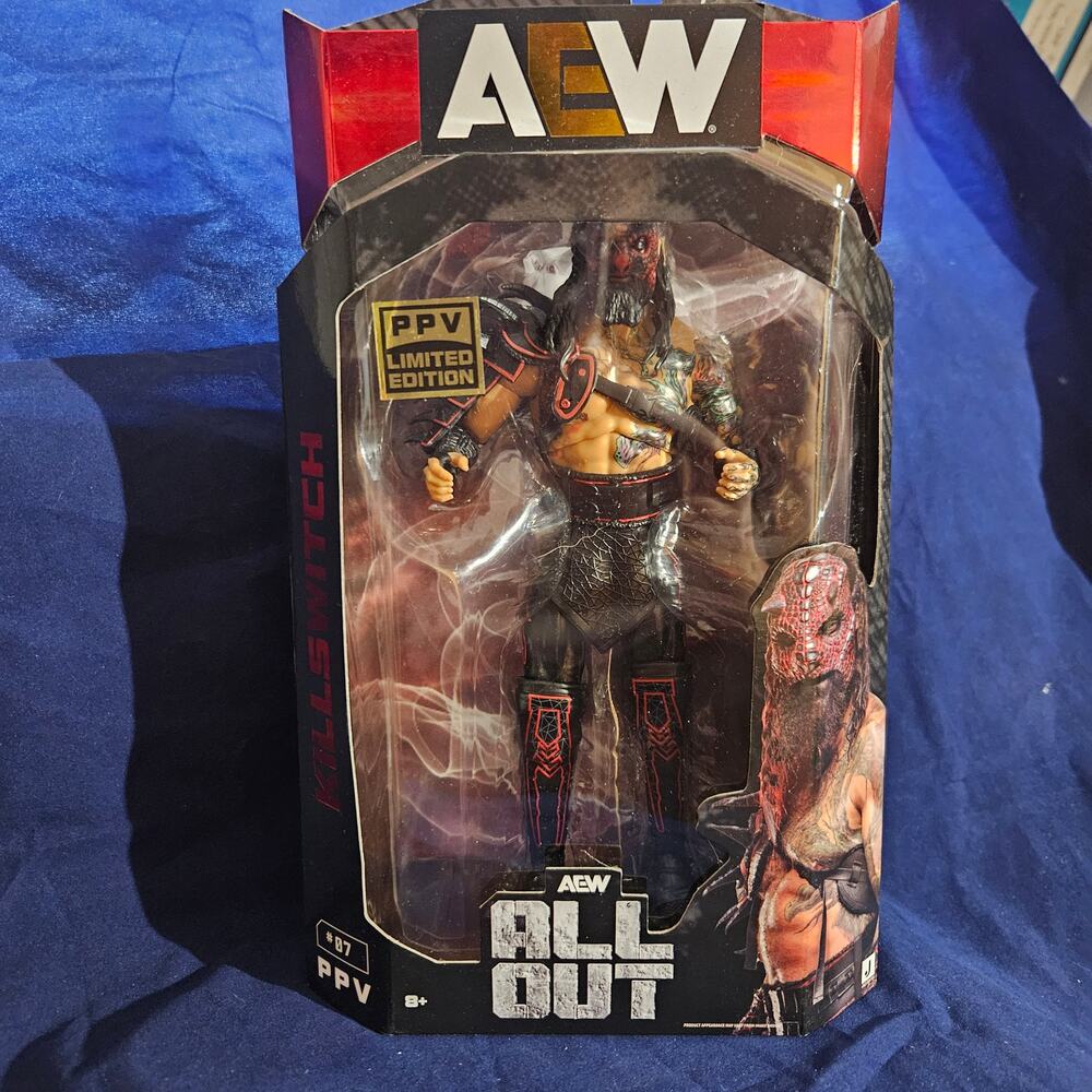 AEW All Elite Wrestling All Out Killswitch Action Figure